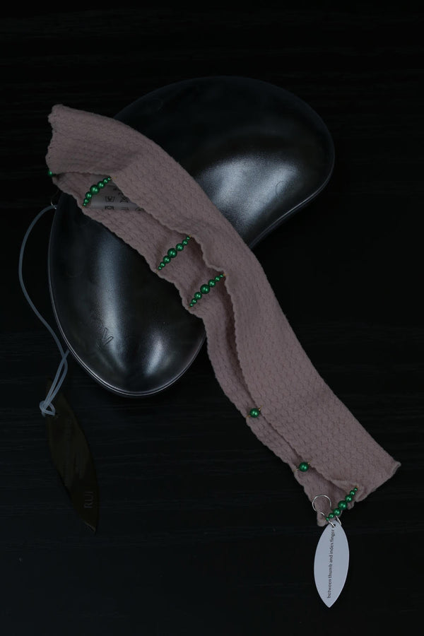 Rui Zhou R004 Sleeve Series Crystal Pearl Single Arm Sleeve RUI-SS21-R004-BOHE Lotus